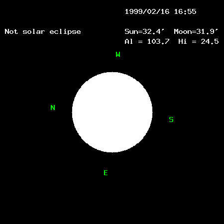 ���z�̗l�q��\�����܂��B